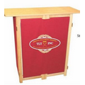 Portable Hardwood Display/ Bar